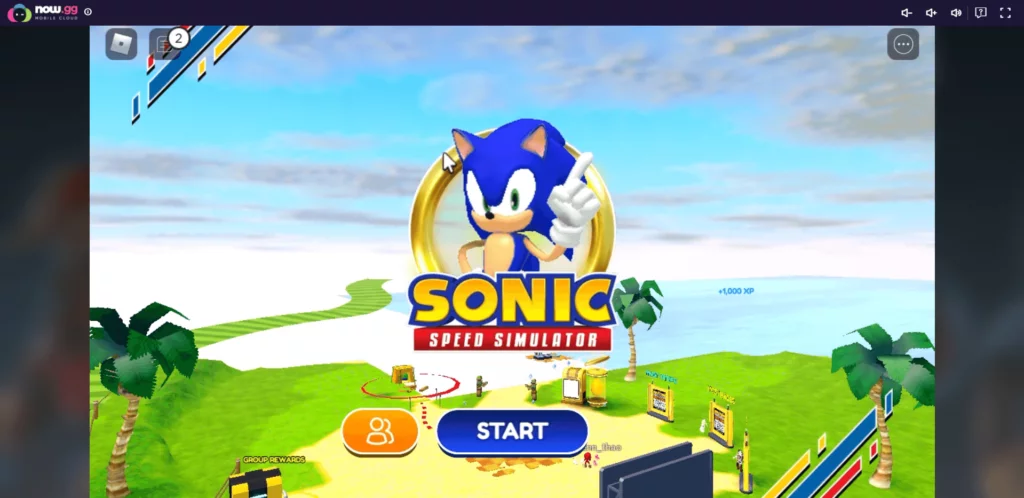 Now.gg Sonic Speed Simulator | Play Sonic Speed Online On A Browser For Free