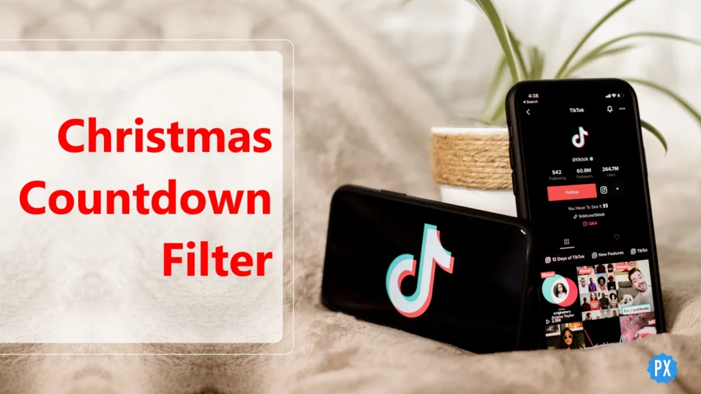 TikTok Christmas Countdown Filter