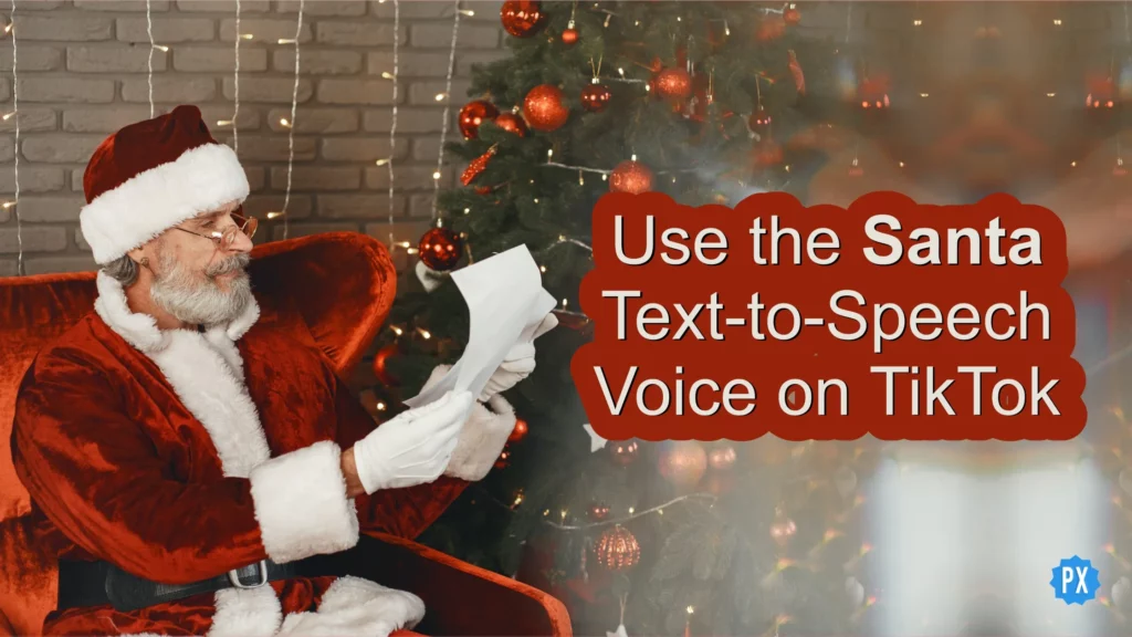 Santa Text-to-Speech Voice on TikTok