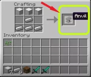 How To Make An Anvil In Minecraft | Change Nametags Using Anvil