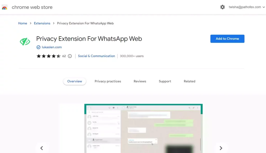 Whatsapp privacy extension ; How to Hide Chats in WhatsApp Web Using Chrome Extension?
