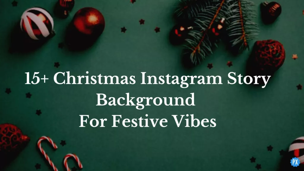 christmas instagram story background