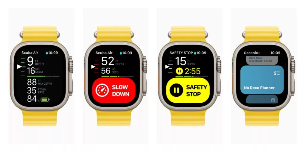 How to Use Oceanic + on Apple Watch?