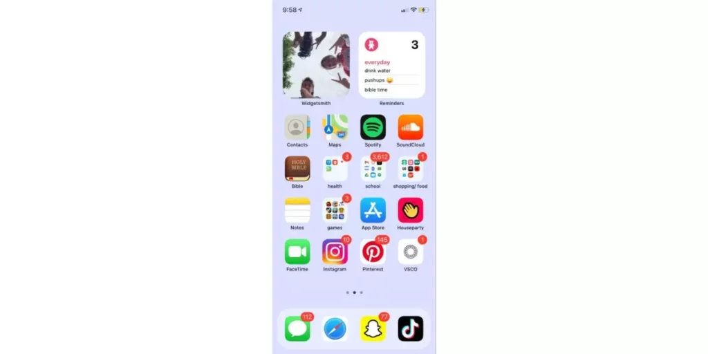 iOS 15 Home Screen Ideas