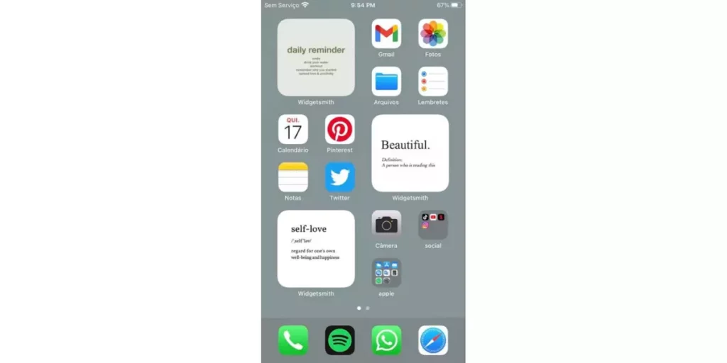 iOS 15 Home Screen Ideas