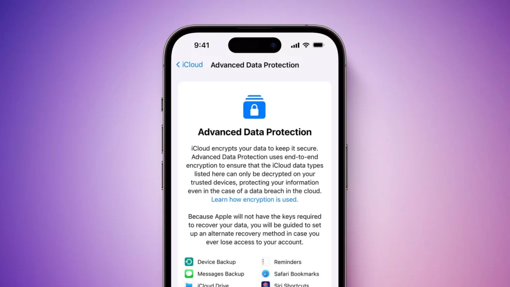 Here's How to Enable Advance Data Protection to iPhone/iPad