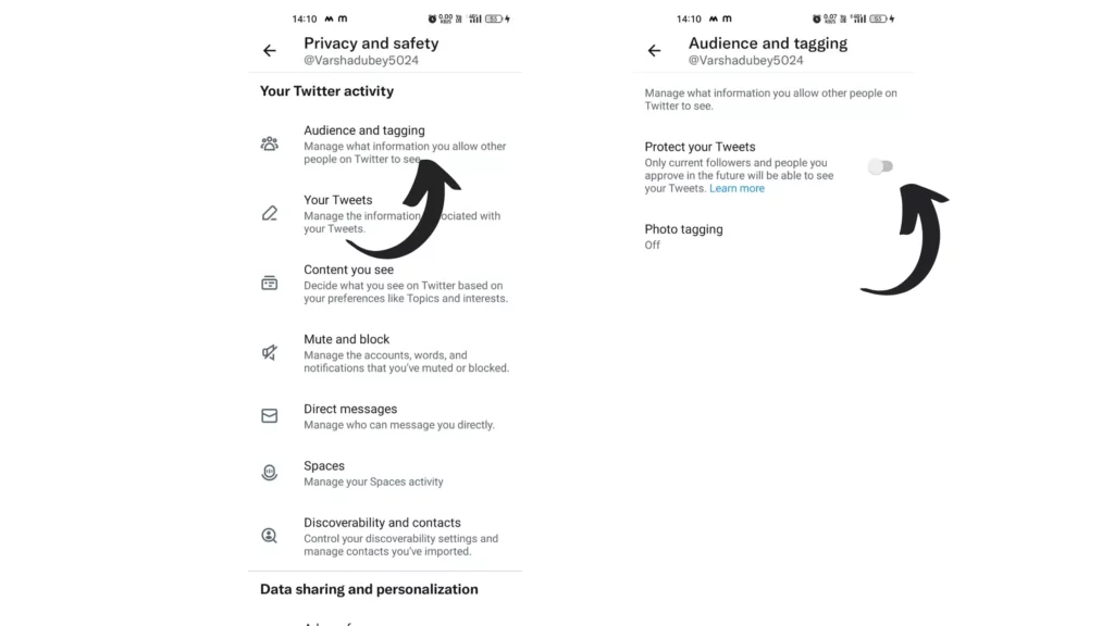 Steps: How to Make Your Twitter Private?