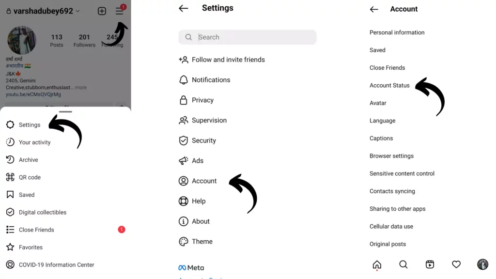 How to Check Your Account Status on Instagram?
