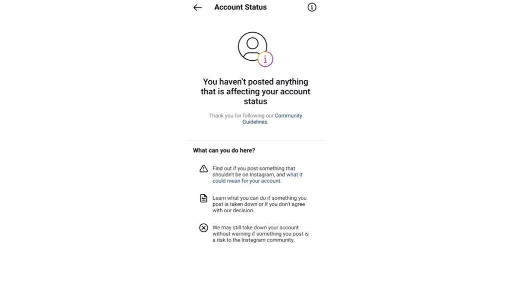 Step: How to Check Your Account Status on Instagram?