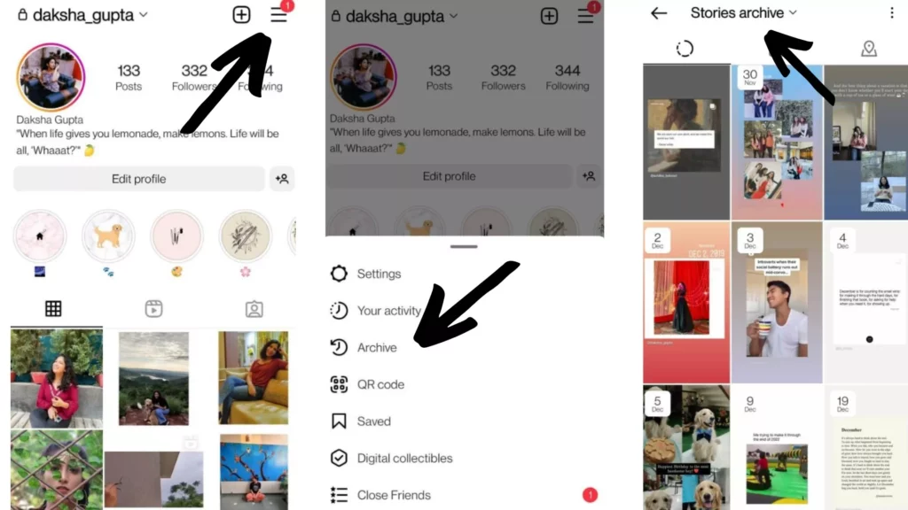 how to see older instagram stories