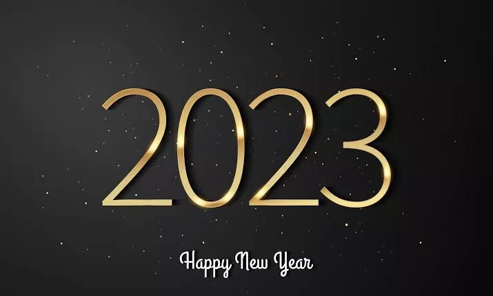 New Year Zoom background