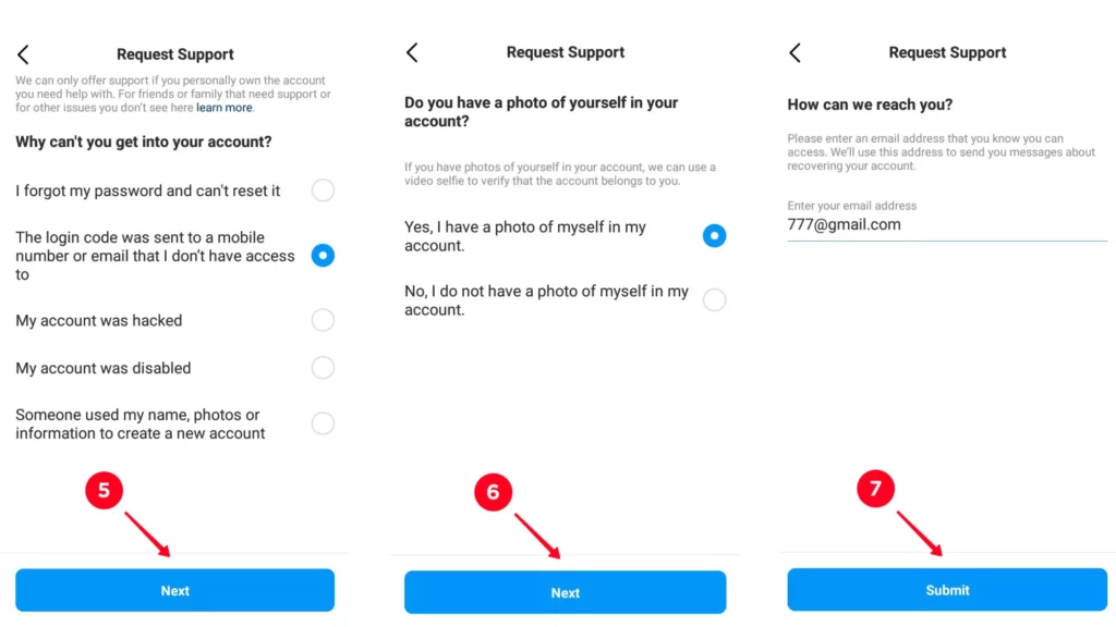 Steps: How to Change Email on Instagram Without Logging in?