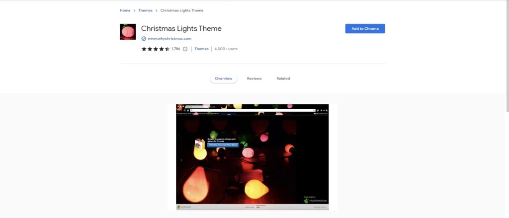 Google Christmas Themes 