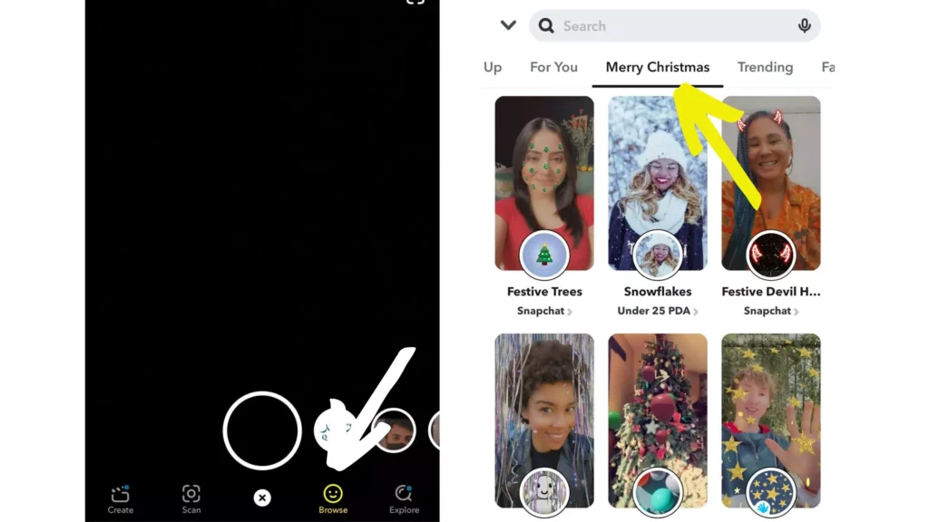How to Get Christmas Filters on Snapchat