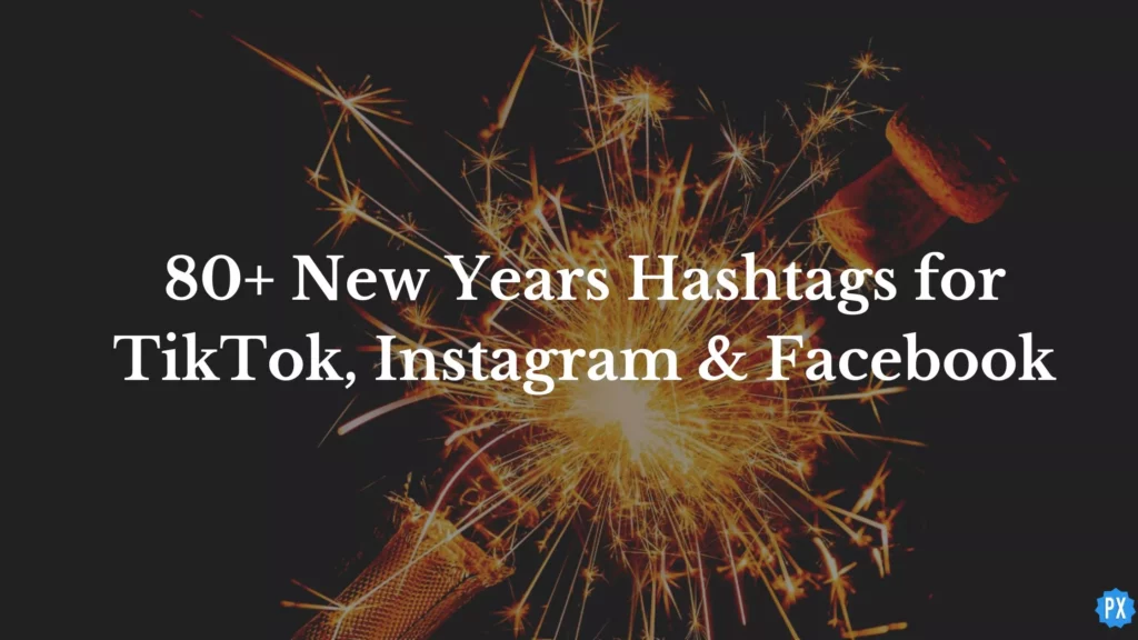 New Years Hashtags