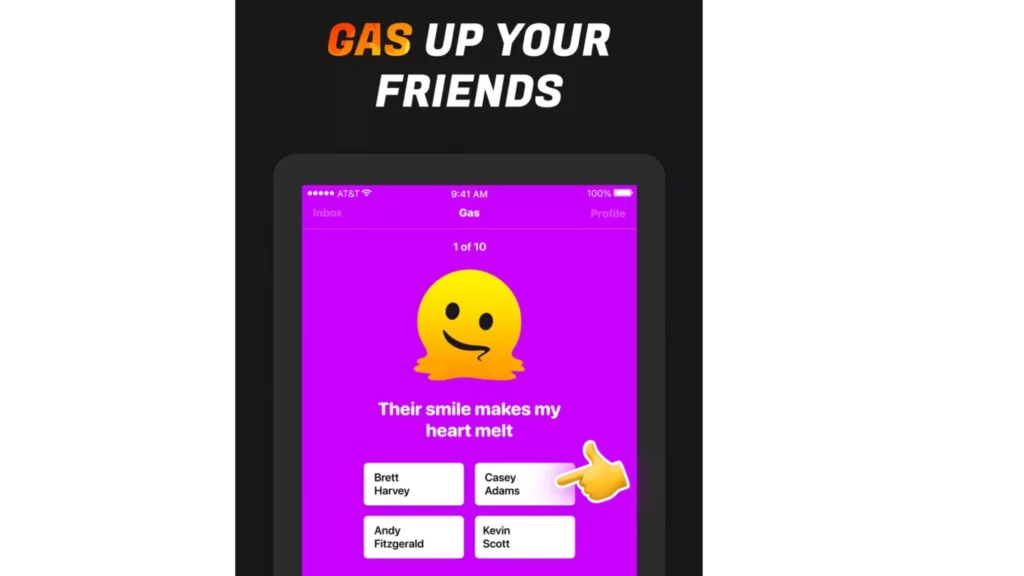 What is The Ghost mode in Gas app?