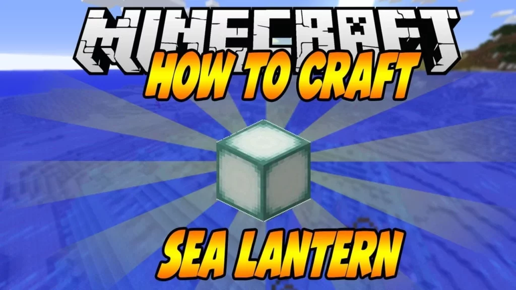 Make Sea Lantern In Minecraft