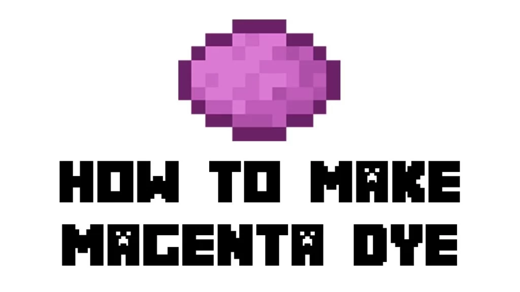Get Magenta Dye In Minecraft