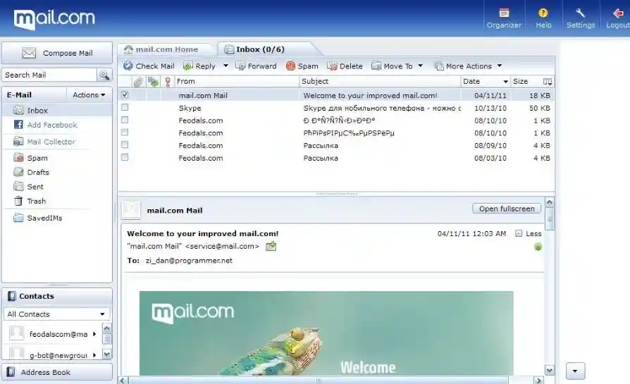 Mail.Com ; Create Email Without Phone Number | Top 10 Free Email Services Without Verification
