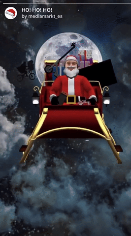 Santa Sleigh: Christmas Instagram filters