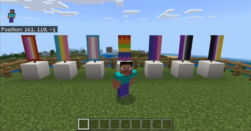How To Make Pride Flags In Minecraft?