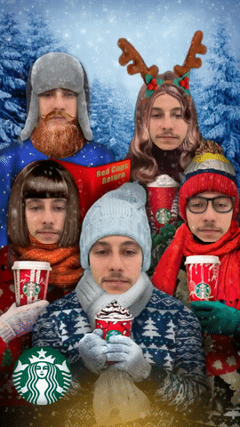 Starbucks Choir: Christmas Instagram filters