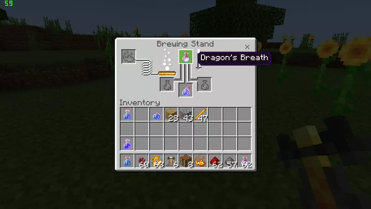 How To Breathe Underwater In Minecraft | Create A Water Breathing Potion