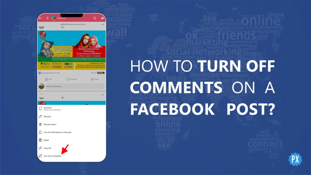 Turn Off Comments on Facebook Post
