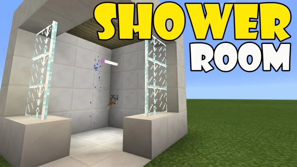 How To Make A Shower In Minecraft