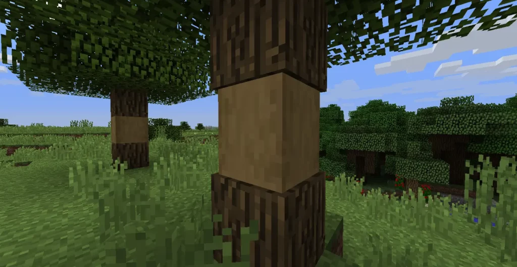 How To Make Stripped Wood In Minecraft