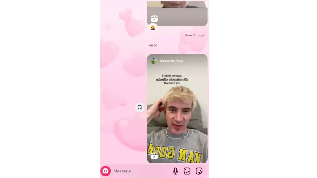 Steps: How to Use Love Chat Theme on Instagram?
