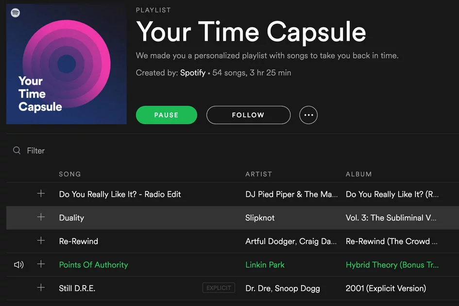 How to Get Time Capsule on Spotify