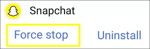To Fix Could Not Connect Snapchat Force Close And Reopen The App