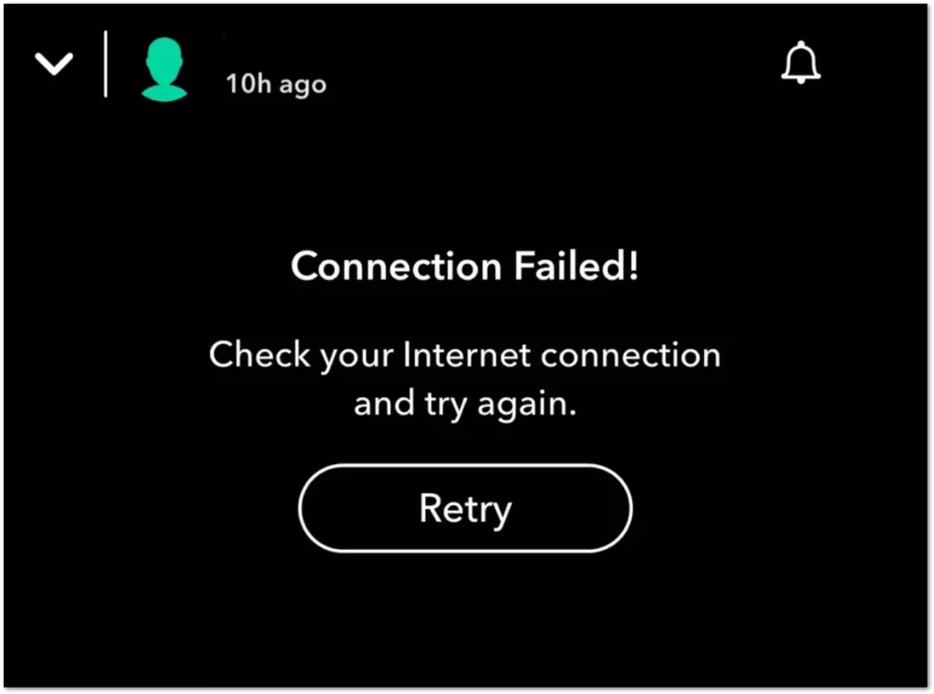 To Fix Snapchat Stories Not Loading, Check Your Internet Connection