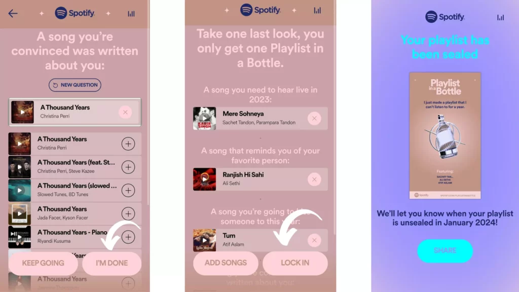 Steps: How to Make Spotify Playlist in a Bottle?