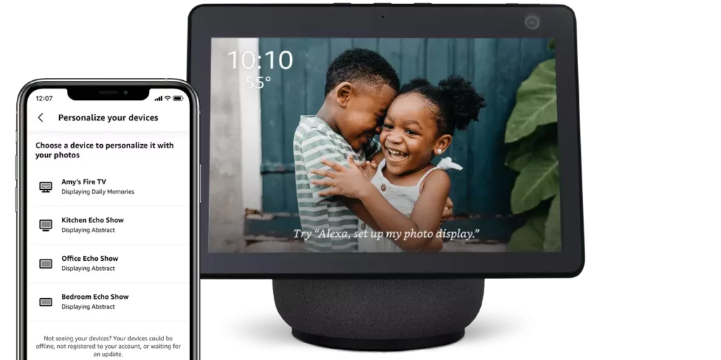 For Setting your Echo Show Photo Display