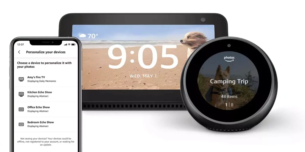 For Setting Your Echo Show 5 or Echo Spot photo display