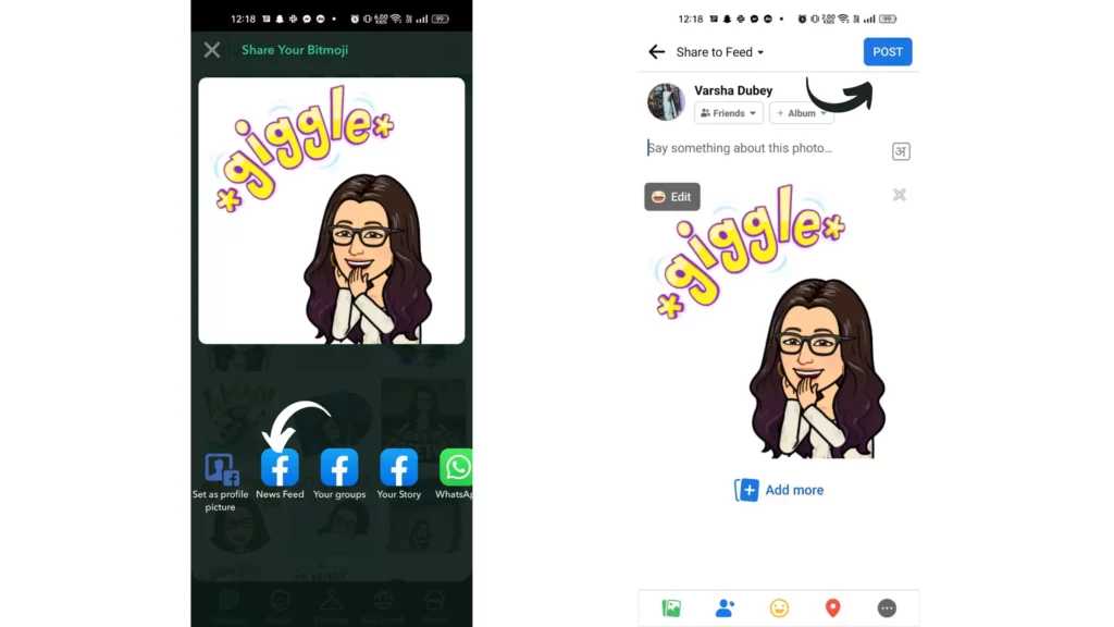 Steps: How to Use Bitmoji on Facebook Posts Using Android?