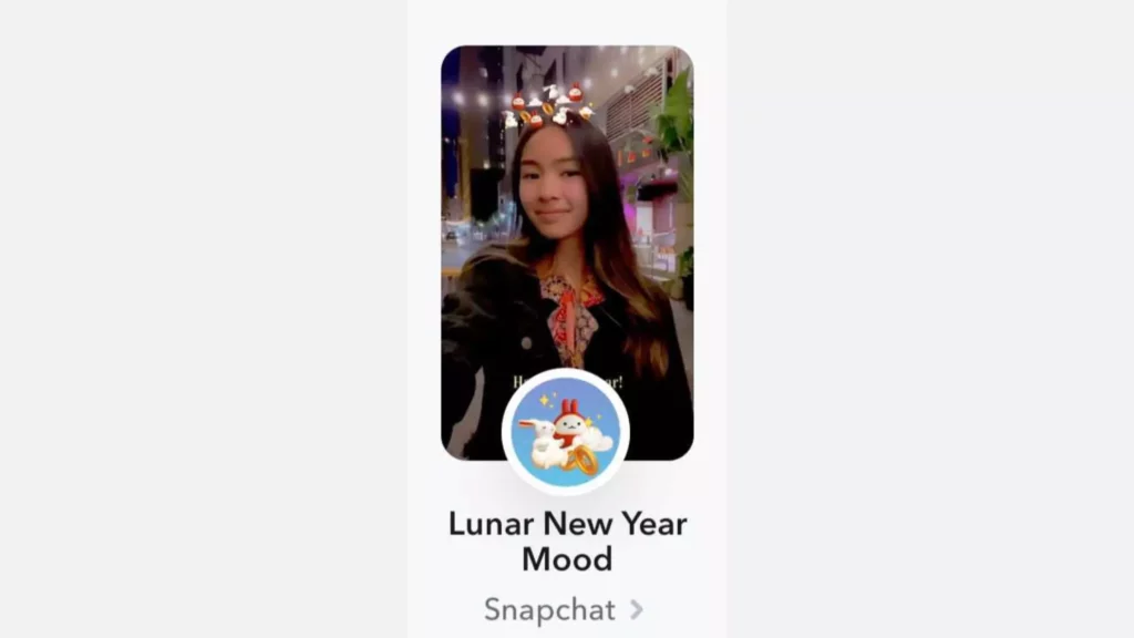 Lunar New Year Mood By Snapchat