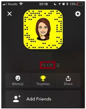 What is Snapchat Score?