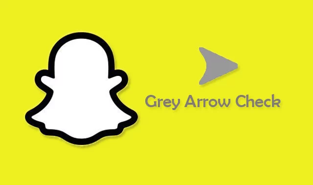 What Does Grey Arrow Check Mean on Snapchat?