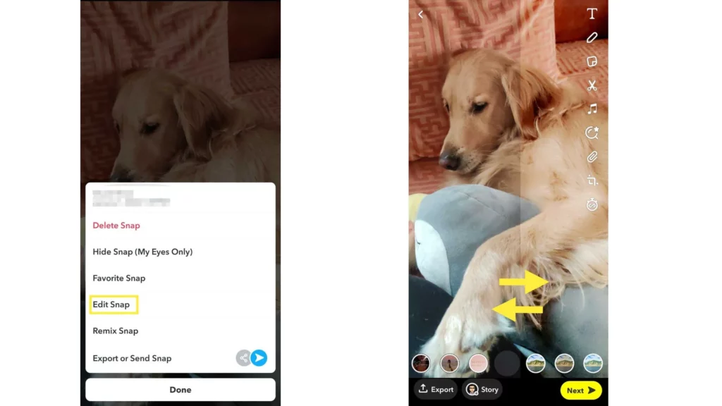 How to Add Filters on Snapchat to Saved Snaps
