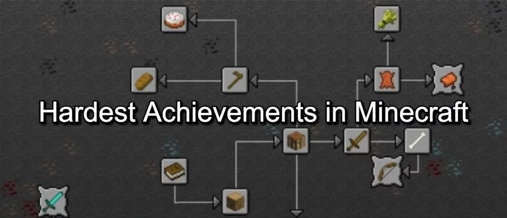 Top 10 Hardest Achievements In Minecraft | What Is The Hardest Achievement In Minecraft