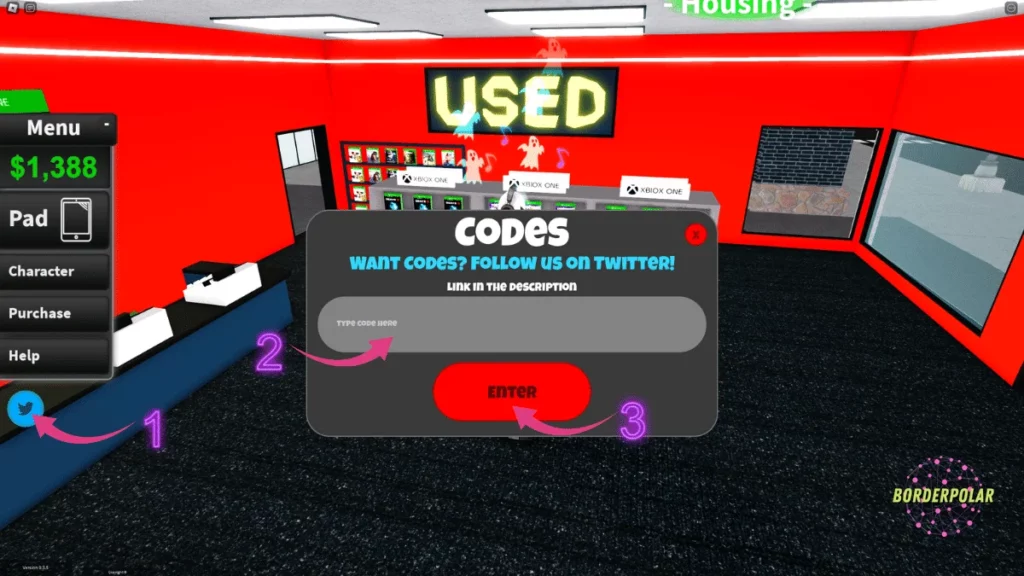 Games Store Tycoon Codes 