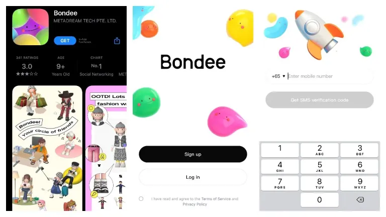 Make an Account on Bondee