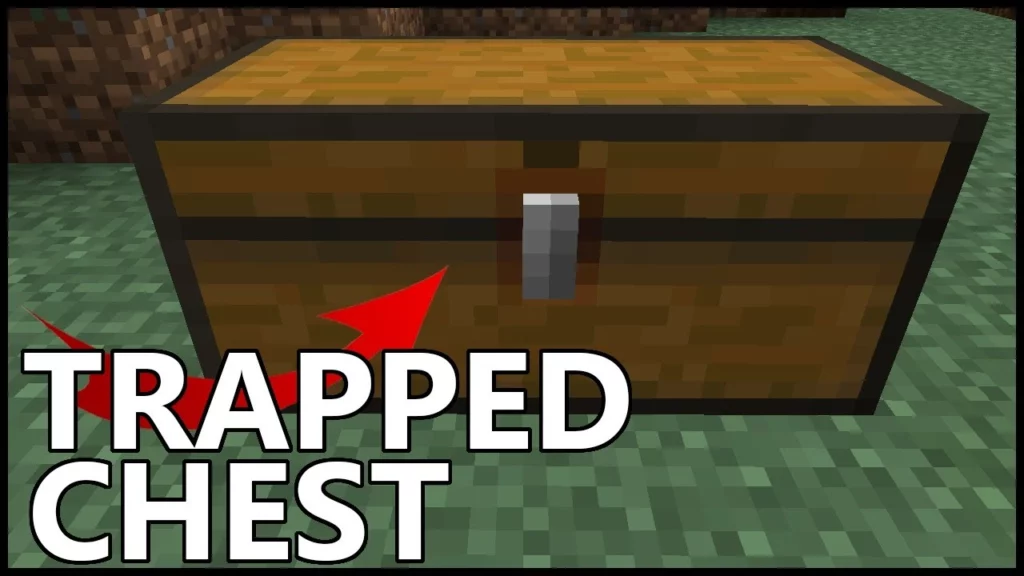How To Make A Trapped Chest In Minecraft