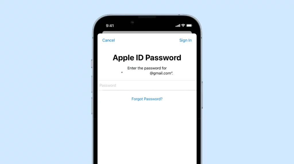 Reset password ; Fixes for "Your Account has been Disabled in the Appstore and iTunes" Error