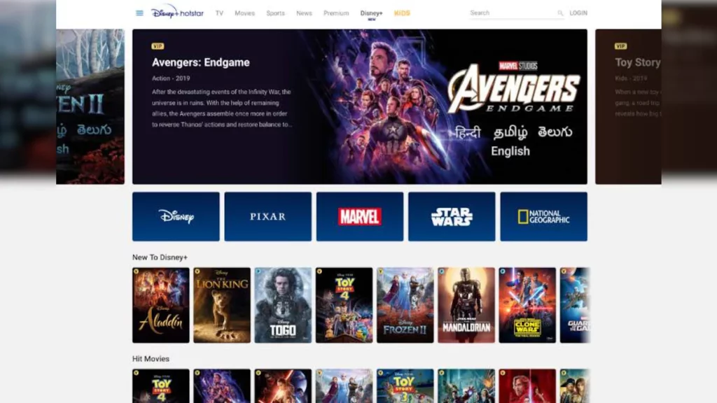 Avengers movie on hotstar; How to watch Disney+ Hotstar in  UAE