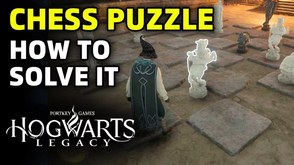 Hogwarts Legacy Chess Puzzle | All The Chess Pieces Moves