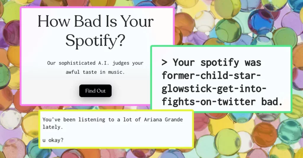 How Bad Is Your Spotify